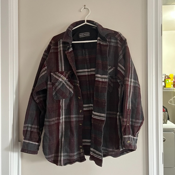 Plaid Shacket - Picture 1 of 3